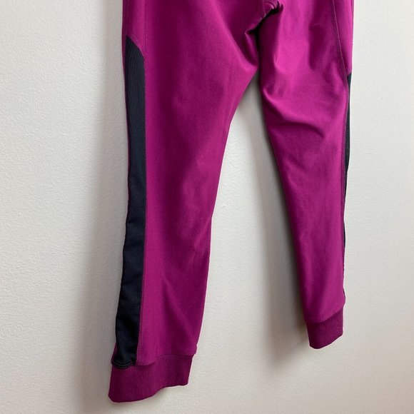 Nike Dri-Fit Power Legend Crop Legging S Magenta‎ Stretch Active Workout - Picture 5 of 11